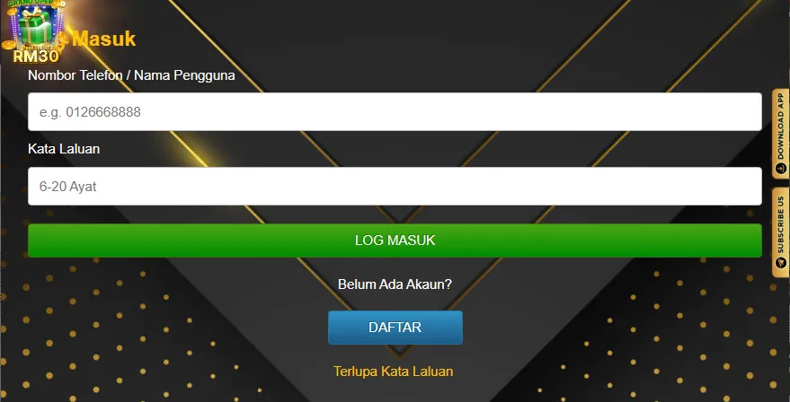 mamak24 login